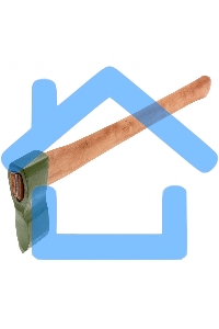 Колун кованный, в сборе, 1700/2050 г, деревянное топорище, 600 мм Сибртех