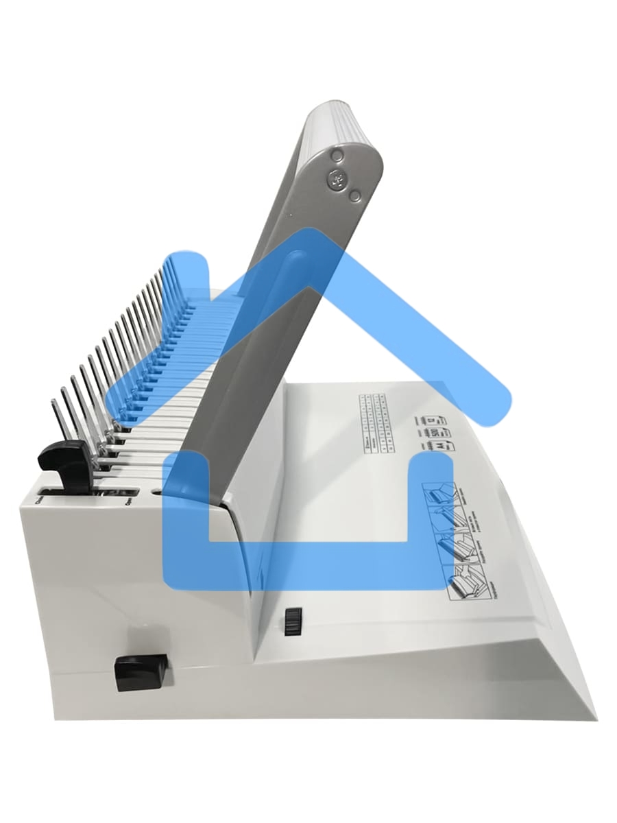 Переплетчик Heleos БП-16 A4/перф.16л.сшив/макс.500л./пластик.пруж. (6-51мм)