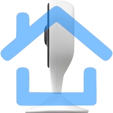 Компактная IP-видеокамера DAHUA DH-IPC-C3AP-0280B с Wi-Fi 2.4ГГц 3Мп, 1/3.2” CMOS, объектив 2.8мм, обнаружение людей, ИК 10м, микрофон, динамик