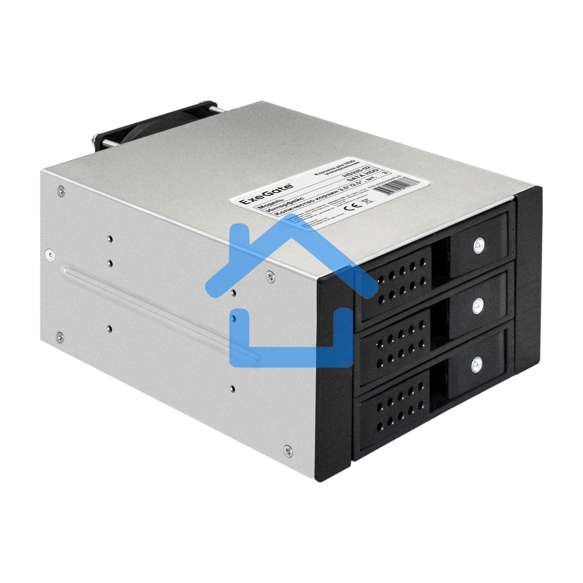 Корзина для HDD ExeGate EX291656RUS HS335-02 (универсальная, на 3*3,5