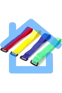 Хомут-липучка 125мм, 20 шт., желтый