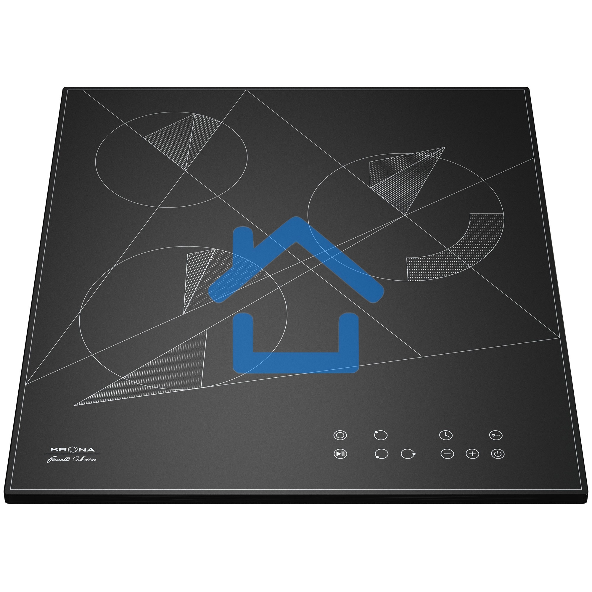 Варочная панель электрическая Krona FIDATO 45 BL