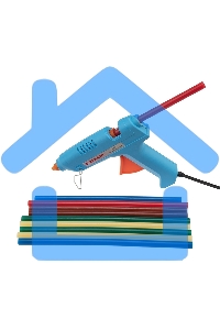 Клеевые стержни Rexant, Ø11 мм, 270 мм, цветные, 10 шт., хедер