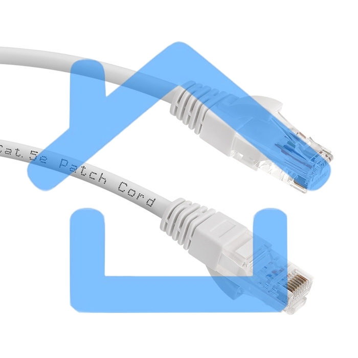 Кабель Патч-корд Lanmaster UTP LAN-PC45/U5E-1.0-WH вилка RJ-45-вилка RJ-45 кат.5е 1м белый LSZH (уп.:1шт)