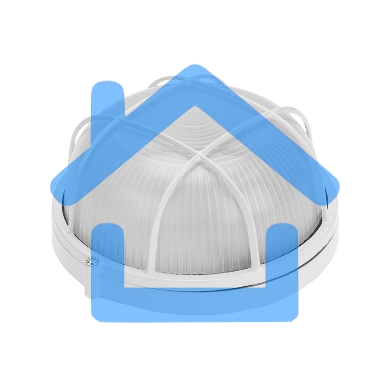 Светильник ЖКХ-03 под лампу круг 190x85мм IP65 Rexant