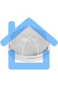 Светильник ЖКХ-03 под лампу круг 190x85мм IP65 Rexant