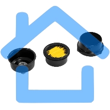 Компрессор безмаслянный малошумный DLS 1800/100,1800 Вт, 3х600, 100 л, 345 л/мин Denzel