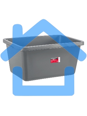 Таз прямоугольный Matrix строительный усиленный, 45л 81470