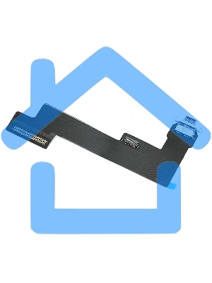 Шлейф c разъемом зарядки для Apple iPad Air 4 черный