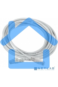 Шнур коммутационный кат. 5Е UTP 5м серый GENERICA