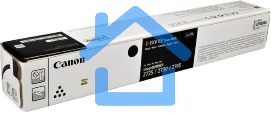Тонер Canon C-EXV63 5142C002 черный туба для копира iR2725i/2730i