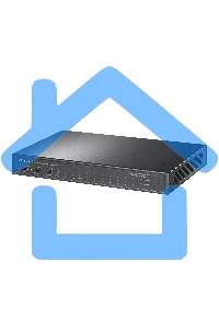 Настольный коммутатор TP-Link TL-SL1311P, 8 портов 10/100 Мбит/с с поддержкой PoE+, 2 гигабитных порта без поддержки PoE, 1 порт SFP, 802.3af/at, бюджет PoE — 65 Вт, стальной корпус