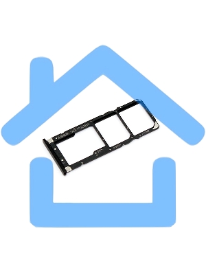 Лоток для SIM-карты Xiaomi Mi A2 Lite черный