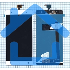 Дисплей для Micromax Q394 Canvas Juice 3+ белый