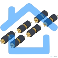 Комплект роликов CET CET7916 (675K82242 675K82240 604K56080) для Xerox WorkCentre 7655/7665/7675/7755/7765/7775