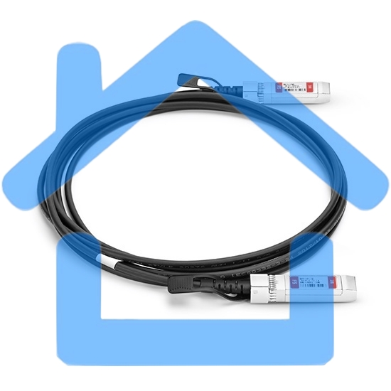Твинаксиальный медный кабель 2m (10ft) Generic Compatible 10G SFP+ Passive Direct Attach Copper Twinax Cable #74621