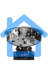 Измельчитель пищевых отходов Kuppersberg WSS 750 V, High-Tech, мощность 750 Вт, 3800-4200 об/мин, защита от перегрева, авто выключение, DC мотор, уровень шума 75 дБ, винный