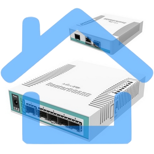 Маршрутизатор 5PORT SFP CRS106-1C-5S MIKROTIK