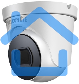 Видеокамера IP Falcon Eye FE-IPC-D5-30pa Купольная, универсальная IP видеокамера 5 Мп с функцией «День/Ночь»; 1/2.8'' SONY STARVIS IMX335 сенсор; Н.264/H.265/H.265+; Разрешение  2592H 1944 15к/с; Smart IR, 2D/3D