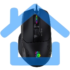 Мышь проводная A4Tech Bloody W70 Max черный, 10000 dpi, USB, кнопки - 9