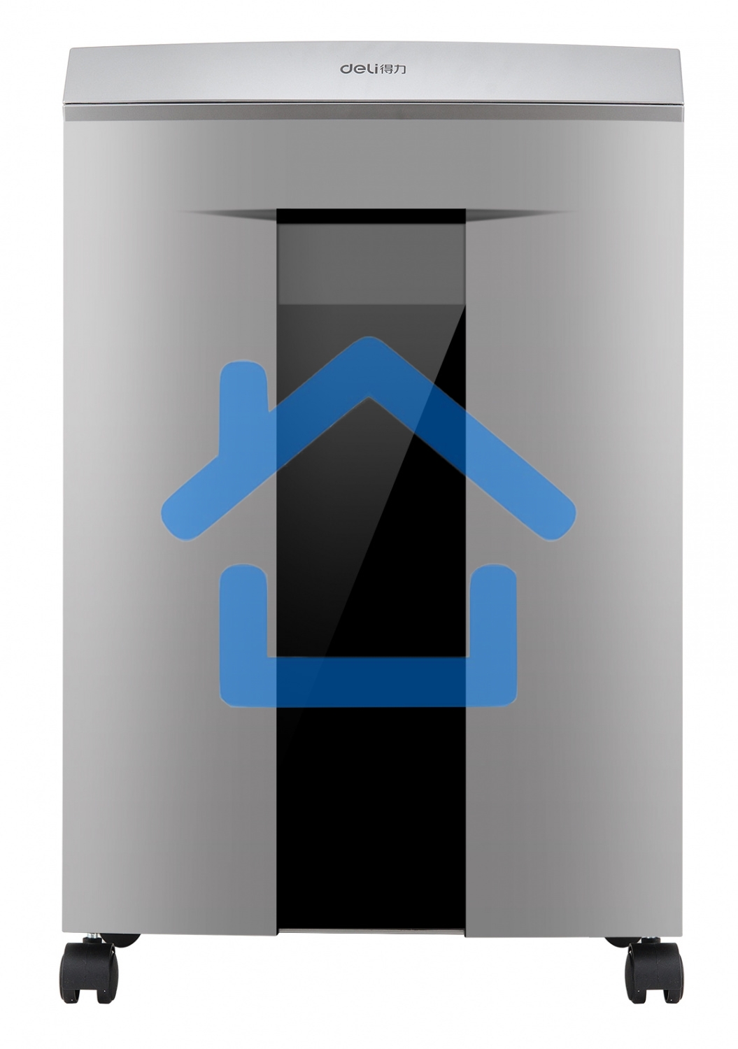 Шредер Deli 9959 серый с автоподачей (секр.P-6)/фрагменты/7лист./30лтр./скрепки/скобы