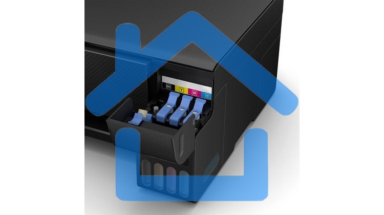 МФУ струйное Epson EcoTank L3251 (C11CJ67419/C11CJ67302/C11CJ67518), A4, цветное, печ. до 33 стр/мин. (ч/б) до 15 стр/мин. (цвет), скан. до 5 стр/мин., 5760 x 1440 dpi (печать) 1200x2400dpi (скан.), USB, Wi-Fi