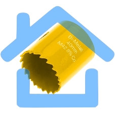 Коронка Bimetal 40 мм Kranz 