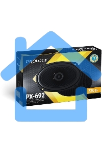 Колонки автомобильные Prology PX-692 220Вт 90дБ 4Ом 15x23см (6x9дюйм) (ком.:2кол.) коаксиальные двухполосные