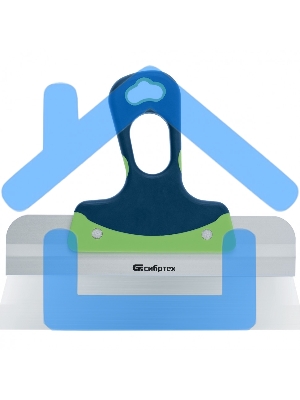 Шпатель фасадный СИБРТЕХ нержавеющая сталь, 200 мм, 2-компонентная ручка 85573