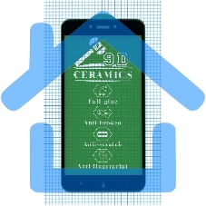 Керамическая пленка (стекло) для Xiaomi Redmi 5A черный