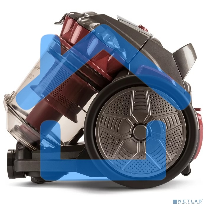 Пылесос SUPRA VCS-2024 серый, 230/2000 Вт, уборка сухая, пылесборник контейнер 2 л