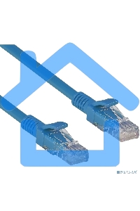 Патч-корд UTP кат. 5e, 3м ExeGate синий