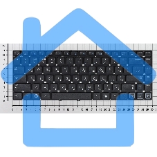 Клавиатура для ноутбука Samsung RC410, черная