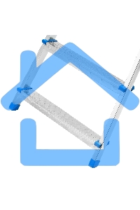 Стремянка Сибртех 7 ступеней, стальная, оцинкованная