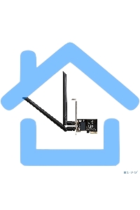 Сетевой адаптер ORIGO OWN1200A/A1A PCI-E Wi-Fi AC1200, 2.4/5 ГГц, 2 съемные антенны 5 dBi