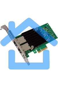 Сетевая карта Intel X550T2BLK 2xRG45 10Gb/s PCI-E 3.0x8 Low Profile (X550T2BLK 940136)