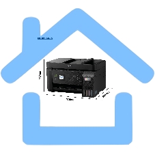 МФУ струйное Epson L5290 (C11CJ65512/C11CJ65508/C11CJ65407), A4, цветное, печ. до 33 стр/мин. (ч/б) до 15 стр/мин. (цвет), скан. до 12 стр/мин. (ч/б) 29 стр/мин. (цвет), 1440 x 5760 dpi (печать) 1200x2400dpi (скан.), USB, RJ-45, Wi-Fi