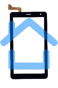 Сенсорное стекло (тачскрин) PX070515A451. черное