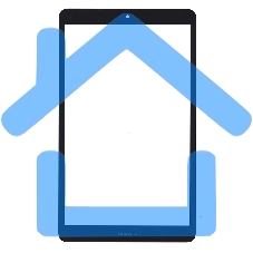 Стекло для Huawei MediaPad M5 Lite 8 черное