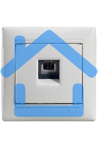 Рамка 1-м Valena белый  Leg 774451