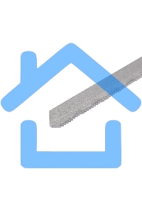 Пилка для электролобзика по металлу KRANZ T118G 76 мм 25 зубьев на дюйм 0,9-1,2 мм (2 шт./уп.) 