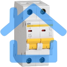 Выключатель автоматический модульный 2п B 25А 4.5кА ВА47-29 ИЭК MVA20-2-025-B