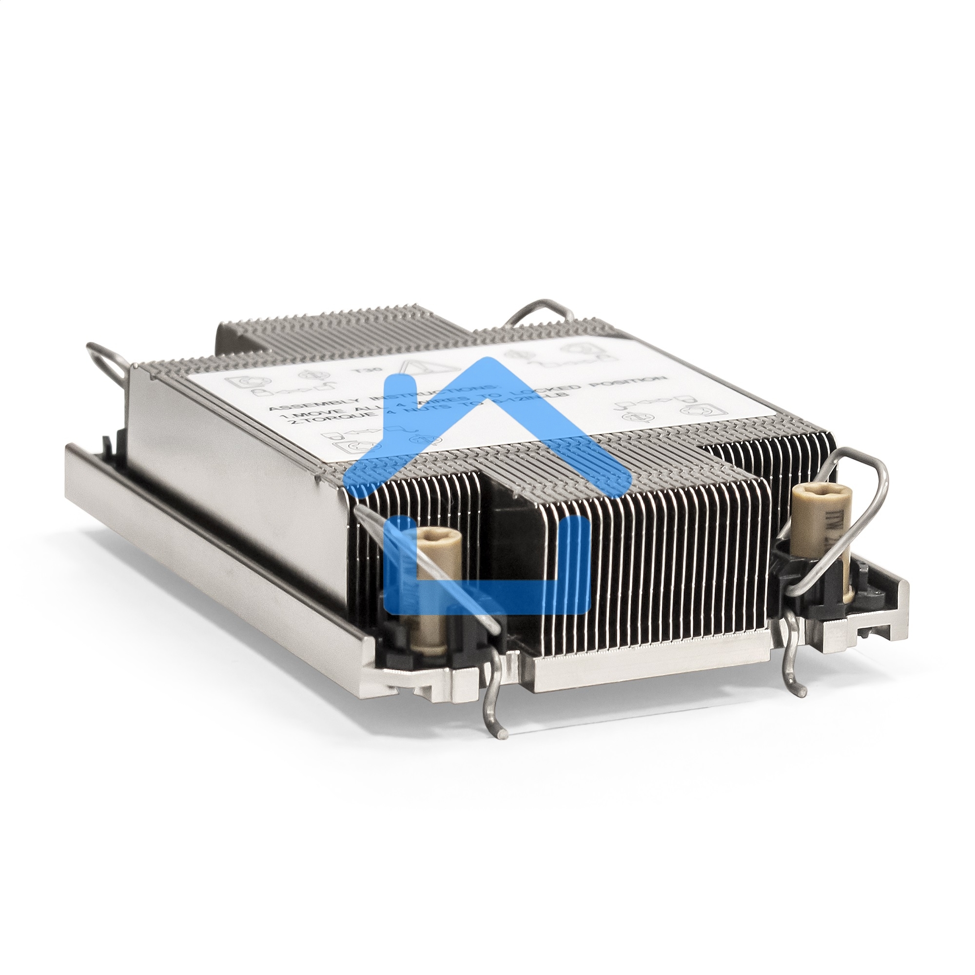 Радиатор для процессора ExeGate ESNK-P0077P.1U.4189.Cu серебристый, алюминий/медь, 205 Вт