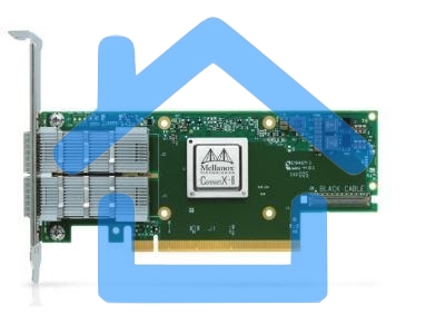 Адаптер Infiniband ConnectX®-6 VPI adapter card, HDR IB (200Gb/s) and 200GbE, dual-port QSFP56, PCIe4.0 x16, tall bracket