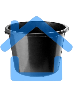 Таз круглый строительный, 40 л Россия Sparta