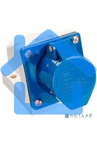 Розетка 125 стационарная 3Р+РЕ+N 32А 380В IP44 ИЭК