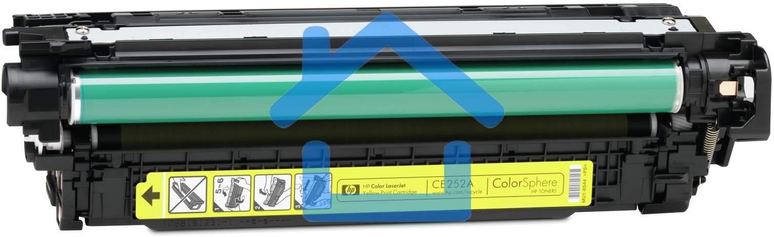 Картридж лазерный HP CE252A желтый для CLJ CM3530/CP3525 7000стр.