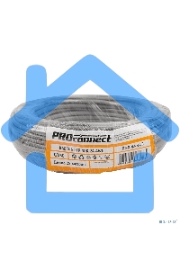 Кабель FTP PROconnect 4PR 24AWG, CCA, CAT5e, PVC, серый, бухта 25 м