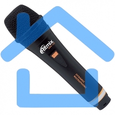 Микрофон проводной Ritmix RDM-131 черный