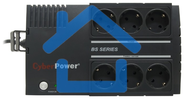 Источник бесперебойного питания CyberPower BS650E черный 650VA